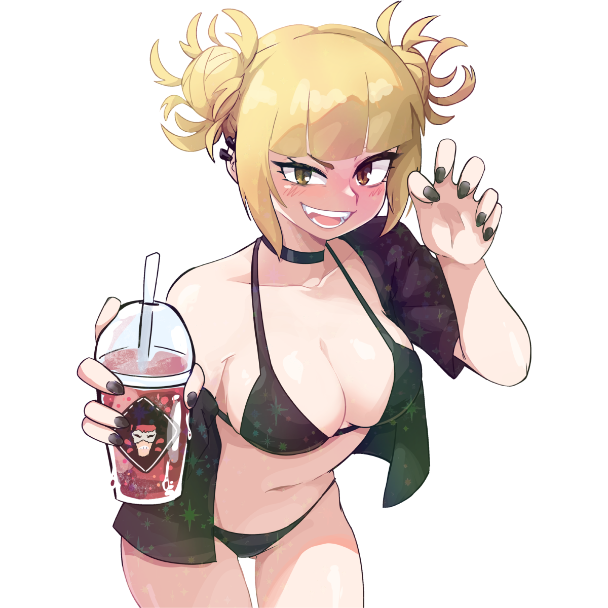 FIESTY BLONDE STICKER! (DASHI)