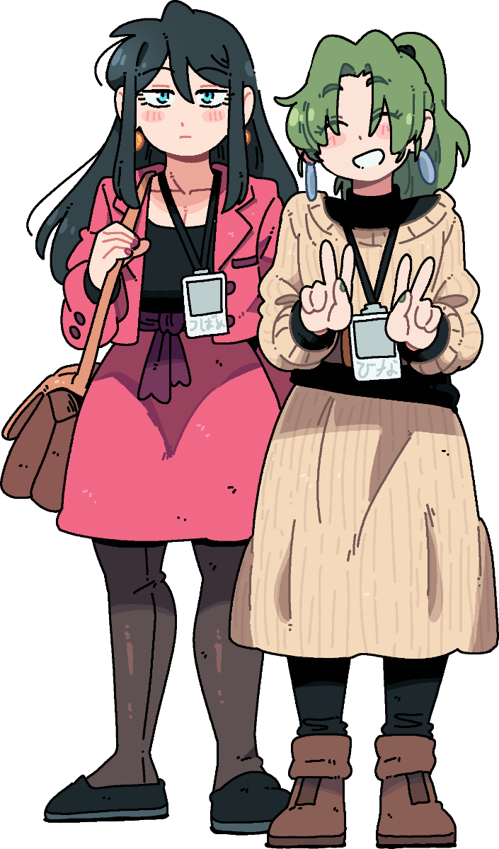 TSUBAME AND HINA STICKER! (BRYCE AND SCOTT)