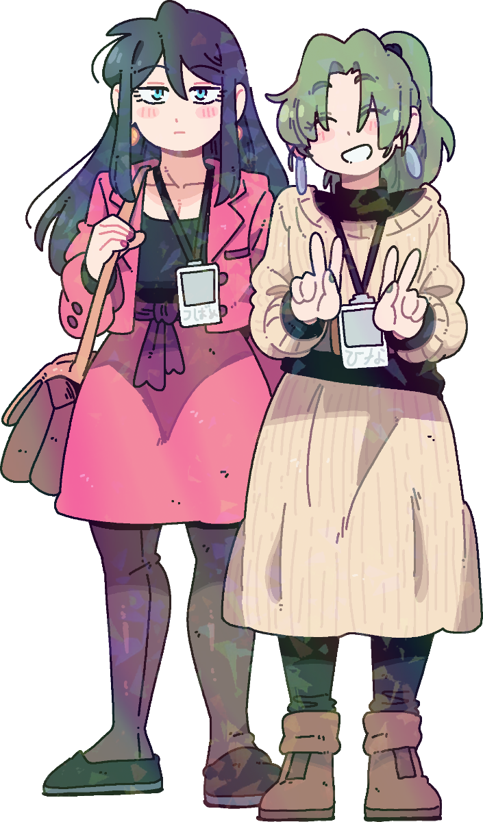 TSUBAME AND HINA STICKER! (BRYCE AND SCOTT)