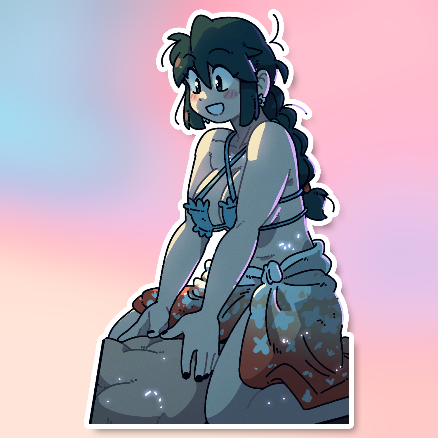 VACATION LUCIA STICKER! (BRYCE AND SCOTT)