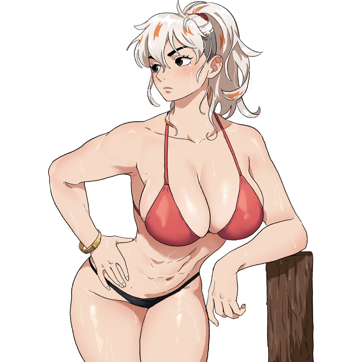WET SHIRT NINA STICKER (DASHI)