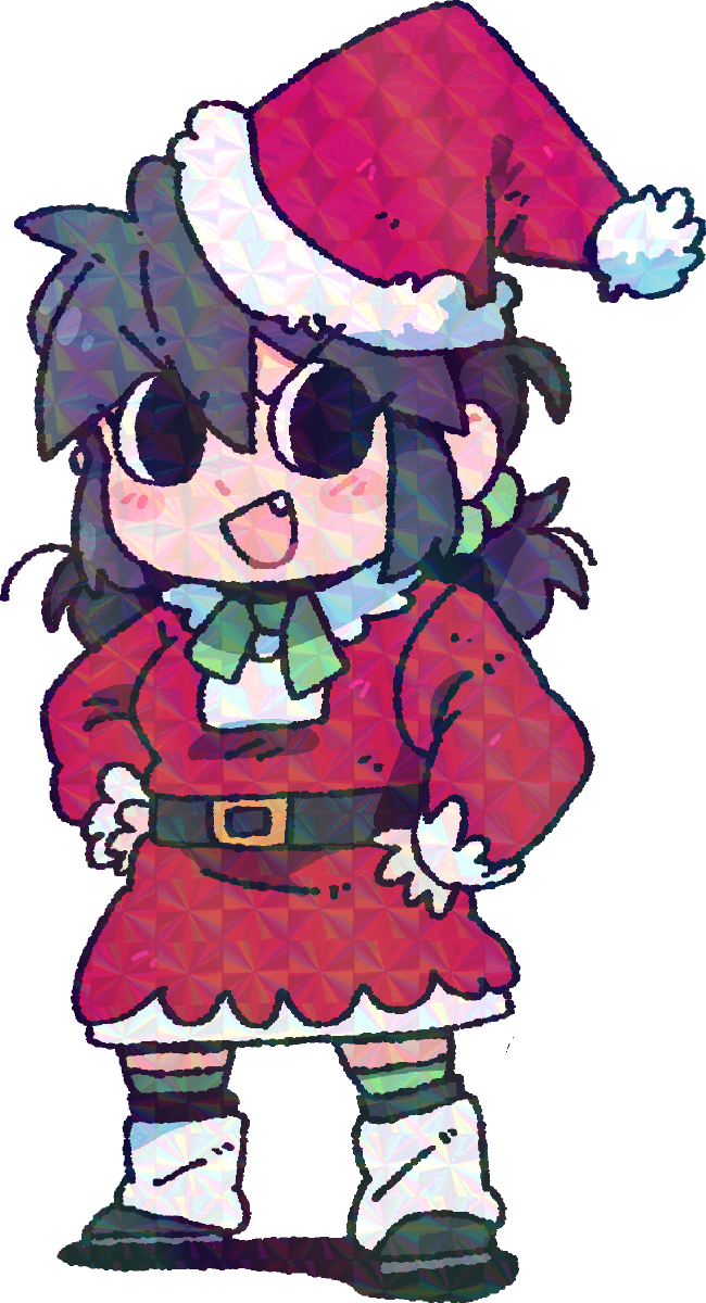 CHRISTMAS GREMLIN LUCIA STICKER! (BRYCE AND SCOTT)