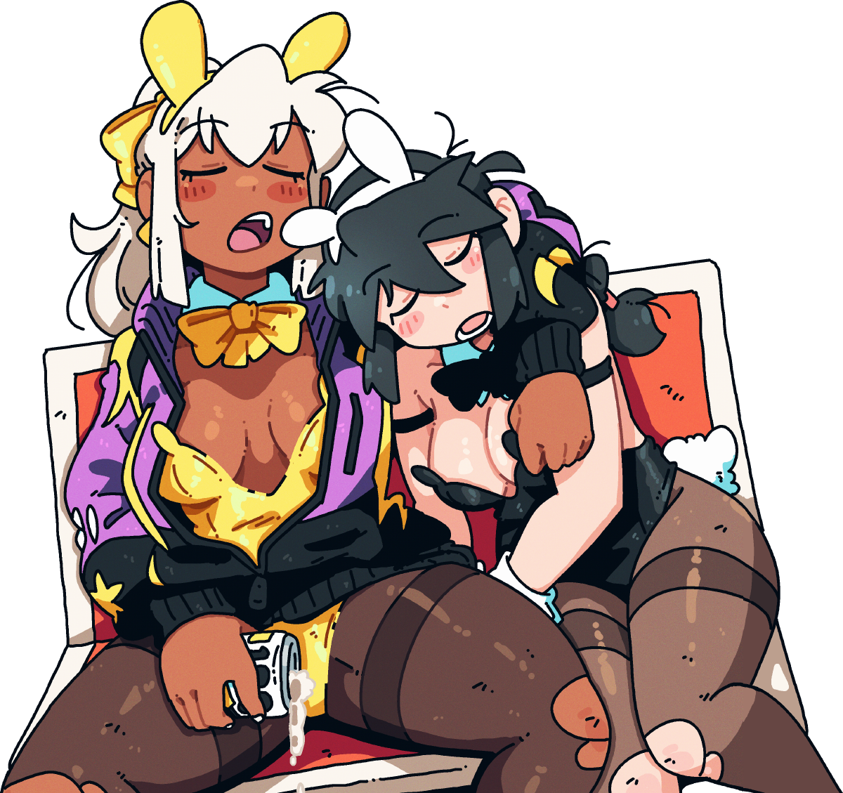 YURI TRAIN NAP STICKER! (BRYCE AND SCOTT)