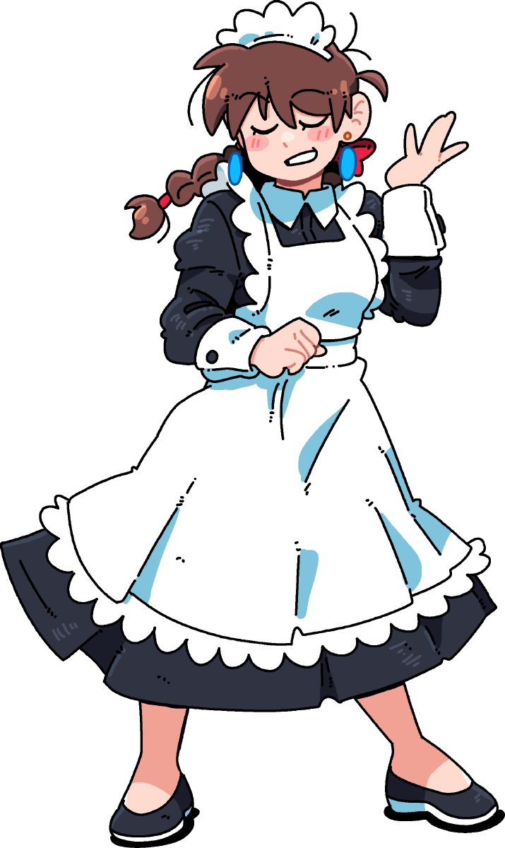 ISABELLE MAID STICKER! (BRYCE AND SCOTT)