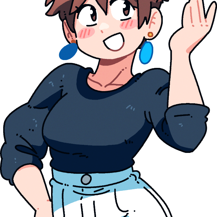 ISABELLE SHORT HAIR STICKER! (BRYCE AND SCOTT)