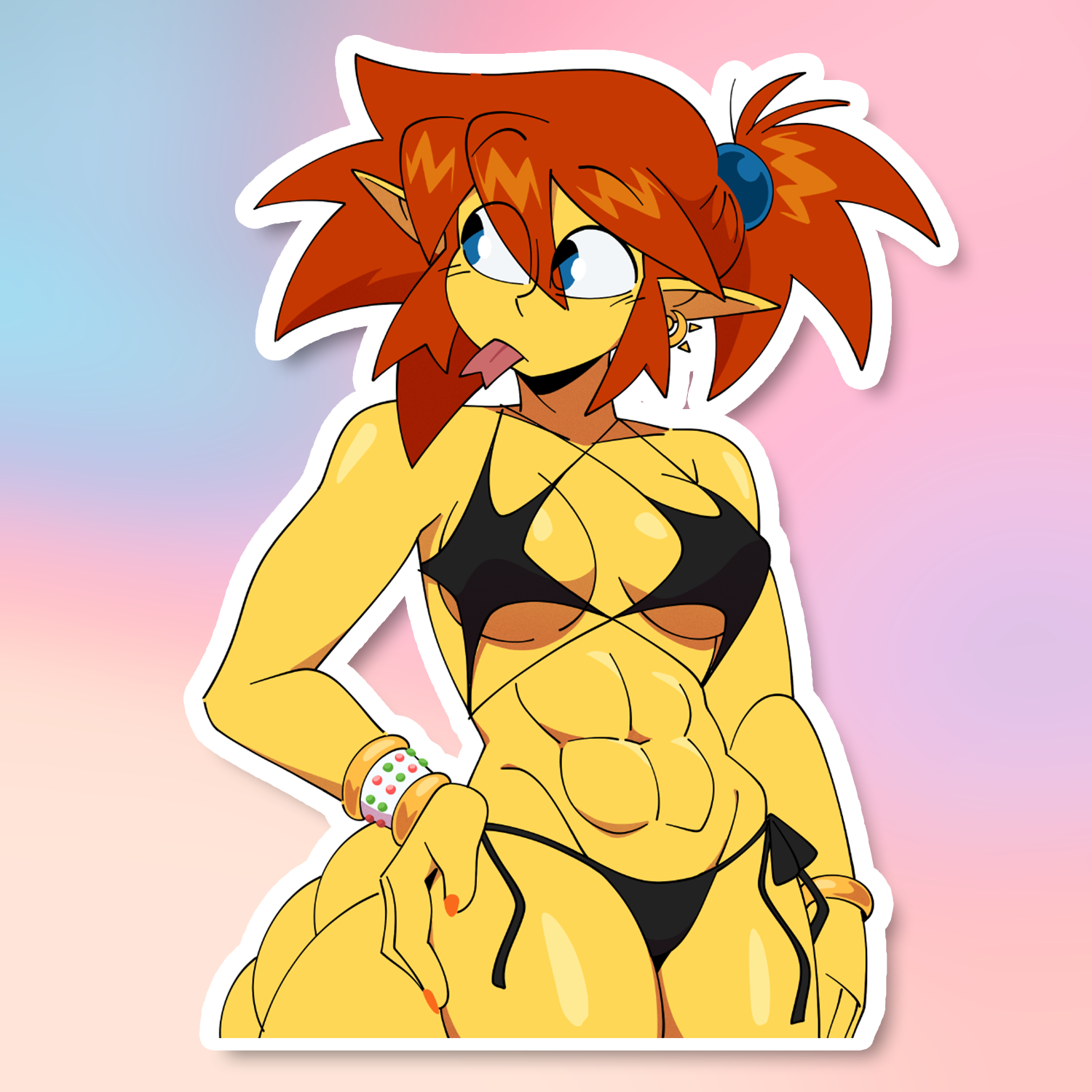 SUNNY STARKINI STICKER! (QUINTZEEE)